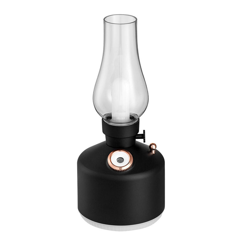 Retro Kerosene Light Humidifier Time Light Humidifier Essential Oil Diffuser Light Adjustable Night Light Humidifiers